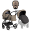 Детская коляска 3 в 1 Tutis Leo 3+ с автокреслом Beno Beige (261) Cinnamon