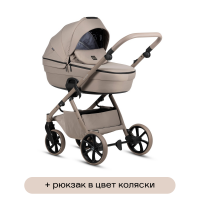Коляска 2 в 1 Tutis Uno 6+ Essential Collection, Taupe (172)