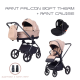 Детская коляска Rant Falcon Soft Therm 3 в 1 с автокреслом Cruise Beige