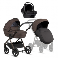 Детская коляска Tutis Uno 6 Plus Essential collection 3 в 1 с автокреслом Elo Lux EduSky Black 1602147 Tiramissu