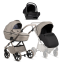 Детская коляска Tutis Uno 6 Plus Essential collection 3 в 1 с автокреслом Elo Lux EduSky Black 1602172 Taupe