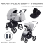 Детская коляска Rant Flex Therm Soft 3 в 1 с автокреслом Cruise Stone Grey