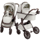 Детская коляска AmaroBaby Motus Premium Ecco Exclusive 2 в 1 молочный