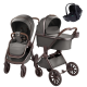 Детская коляска AmaroBaby Motus Premium Ecco Exclusive 3 в 1 с автокреслом Rant Miro серый