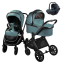 Детская коляска AmaroBaby Motus Premium Ecco 3 в 1 с автокреслом Rant Miro лагуна