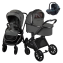 Детская коляска AmaroBaby Motus Premium Ecco 3 в 1 с автокреслом Rant Miro мокко
