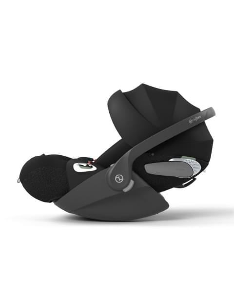 Коляска 3 в 1 Cybex Balios S Lux BLK 2025, Moon Black с дождевиком + Автокресло Cloud T цвет Sepia Black
