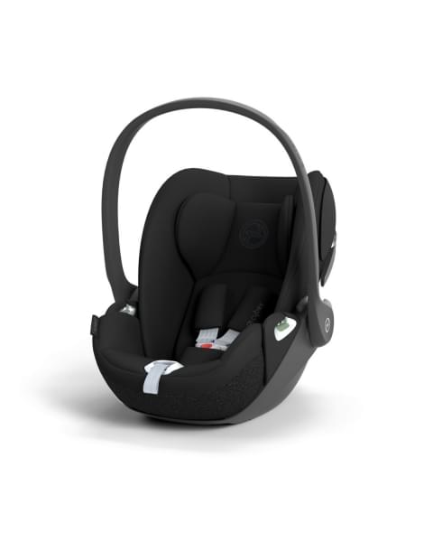 Коляска 3 в 1 Cybex Balios S Lux BLK 2025, Moon Black с дождевиком + Автокресло Cloud T цвет Sepia Black