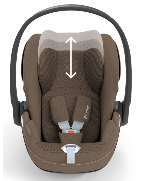 Коляска 3 в 1 Cybex Priam V Rosegold Style Coconut Brown + Cloud T Coconut Brown Plus