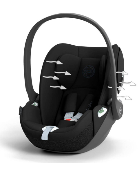 Коляска 3 в 1 Cybex Priam V Rosegold Style Sage Green + Cloud T Sepia Black