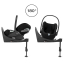 Коляска 4 в 1 Cybex Priam V Rosegold Style Cozy Beige + Cloud T Sepia Black Base T