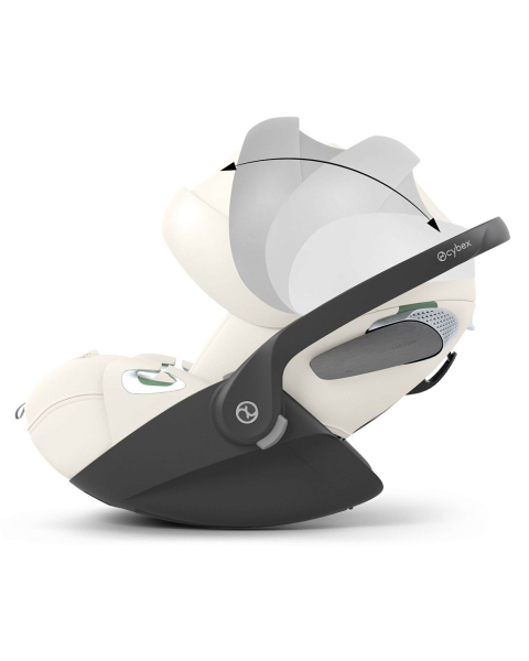 Коляска 3 в 1 Cybex Priam V Rosegold Style Sepia Black + Cloud T Off White Plus