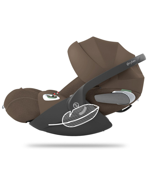 Коляска 3 в 1 Cybex Priam V Rosegold Style Coconut Brown + Cloud T Coconut Brown Plus