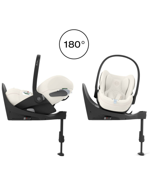 Коляска 4 в 1 Cybex Priam V Rosegold Style Sepia Black + Cloud T Off White Plus Base T