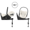 Коляска 4 в 1 Cybex Priam V Rosegold Style Sepia Black + Cloud T Off White Plus Base T
