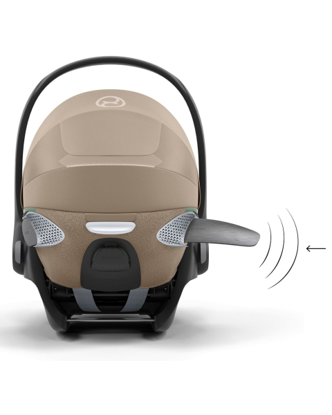 Коляска 4 в 1 Cybex Priam V Rosegold Style Coconut Brown + Cloud T Cozy Beige Plus Base T