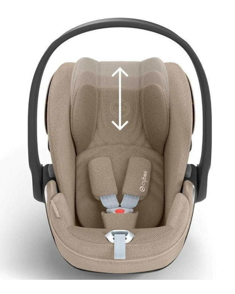 Коляска 4 в 1 Cybex Priam V Rosegold Style Coconut Brown + Cloud T Cozy Beige Plus Base T