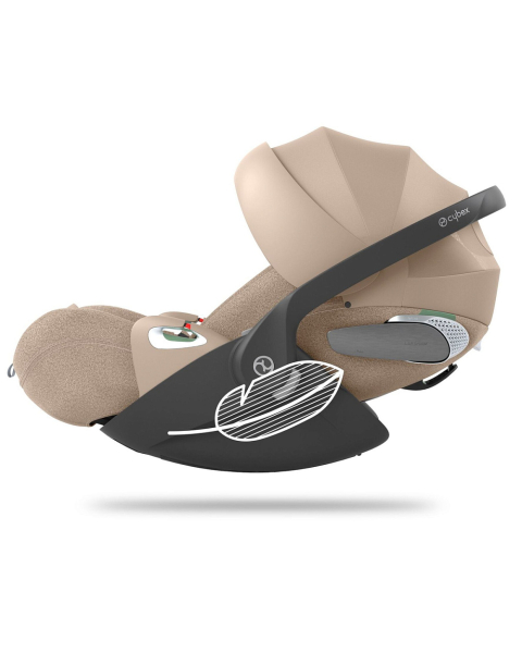 Коляска 4 в 1 Cybex Priam V Rosegold Style Coconut Brown + Cloud T Cozy Beige Plus Base T