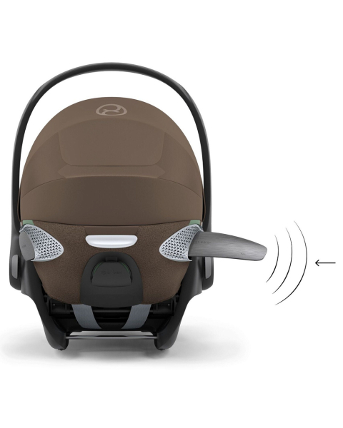 Коляска 3 в 1 Cybex Priam V Rosegold Style Coconut Brown + Cloud T Coconut Brown Plus