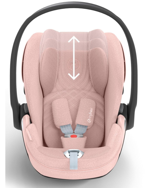 Коляска 4 в 1 Cybex Priam V Rosegold Style Peach Pink + Cloud T Peach Pink Plus Base T