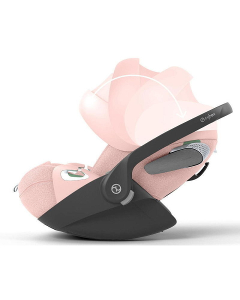 Коляска 4 в 1 Cybex Priam V Rosegold Style Peach Pink + Cloud T Peach Pink Plus Base T