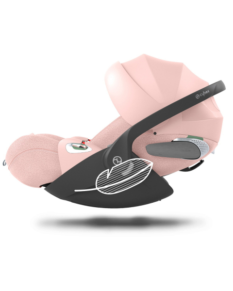 Коляска 4 в 1 Cybex Priam V Rosegold Style Peach Pink + Cloud T Peach Pink Plus Base T