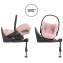 Коляска 4 в 1 Cybex Priam V Rosegold Style Peach Pink + Cloud T Peach Pink Plus Base T