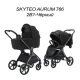 Коляска детская 766 Skyteo Aurum 2 в 1 черный 2026