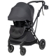 Детская прогулочная коляска Farfello Fest Lux Угольно-черный/Carbon black  FL-12 черная рама
