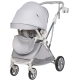 Детская прогулочная коляска Farfello Fest Lux Светло-серый/Light grey FL-14 цветная рама