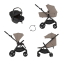 Детская коляска Anex iQ Basic NT 3 в 1 Linen 2025 (iQ-18)