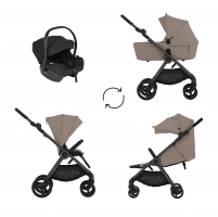 Детская коляска Anex iQ Basic NT 3 в 1 Linen 2025  (iQ-18)