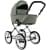 Детская коляска люлька Roan Bass Next Classic d14 2.0 1 в 1 BSNC/102/1 Sage Green/Black/руч.Black