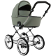 Детская коляска люлька Roan Bass Next Classic d14 2.0 1 в 1 BSNC/102/1 Sage Green/Black/руч.Black