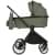 Детская коляска Adamex Spark 2 в 1 6-SALVIA-VELVET - ЗЕЛЁНЫЙ-ЧЁРНАЯ РАМА
