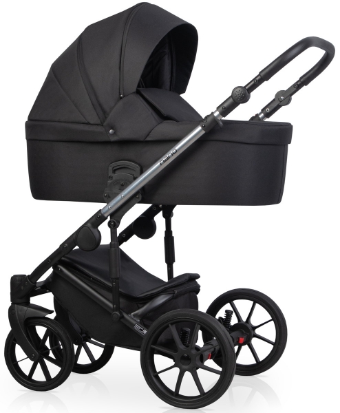 Коляска Riko Nano Thermo 2 в 1 цвет 13 Black (черный)