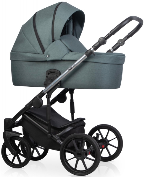 Коляска Riko Nano Thermo 2 в 1 цвет 14 Dark sage (темно-зеленый)