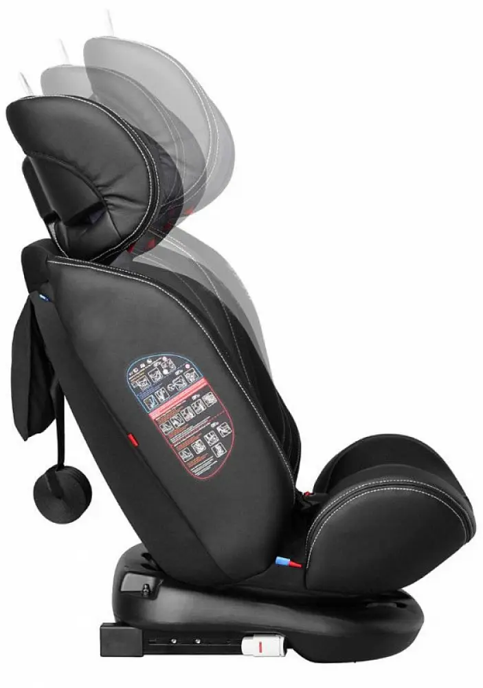 Carrello Asteroid ST 3 Isofix 0 36 Space Black