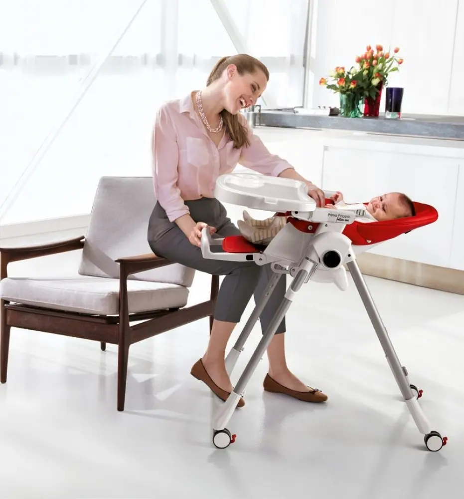 Peg Perego Prima Pappa Follow Me Hi Tech Licorice