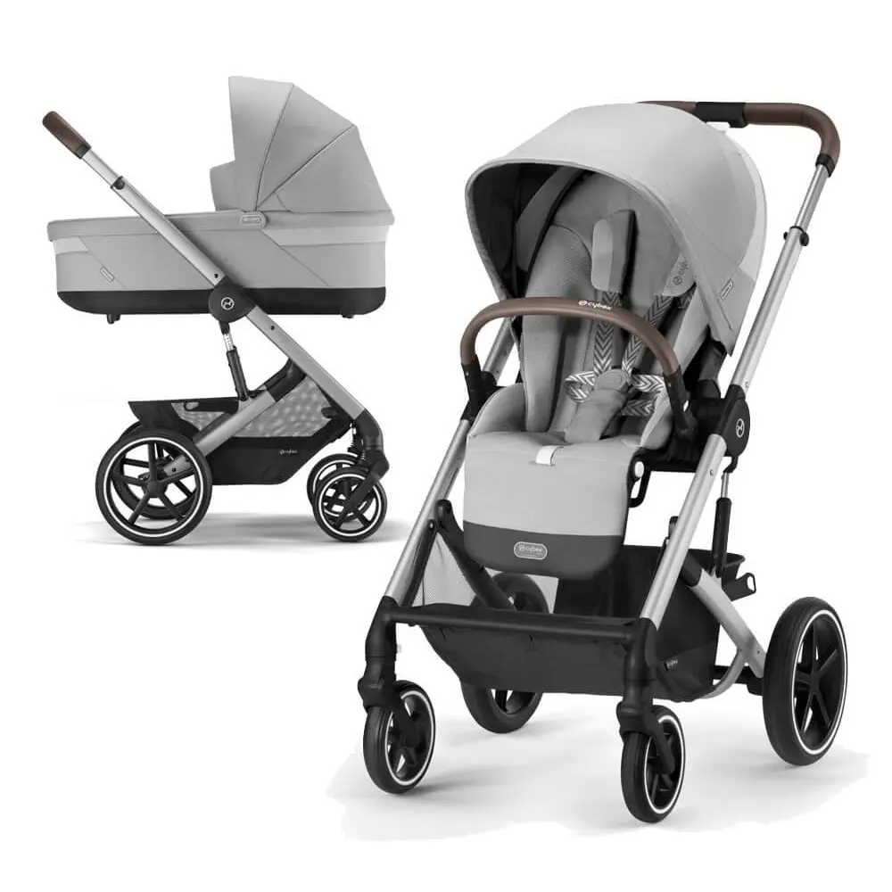 2 1 Cybex Balios S Lux New 2023 Silver Lava Grey
