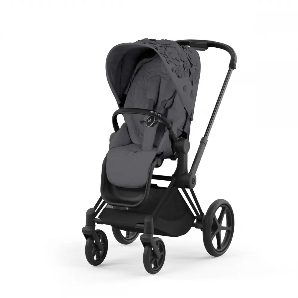 Seat Pack Cybex Priam IV Fashion Collection FE Simply Flowers Grey
