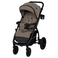 Коляска прогулочная Indigo EPICA XL AIR + с сумкой бежевый