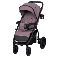 Коляска прогулочная Indigo EPICA XL AIR + с сумкой розовый