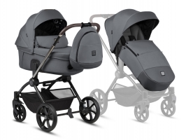 Детская коляска Tutis Gio 2 в 1 1552133 Grigio