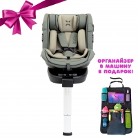 Автокресло Agex Drive i-Fix (0-36 кг), Luxury Green (Зеленый)