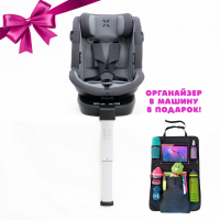 Автокресло Agex Drive i-Fix (0-36 кг), Grey (Серый)