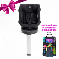 Автокресло Agex Drive i-Fix (0-36 кг), Black (Черный)