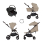 Детская коляска Anex iQ Premium 3 в 1 Creamy 2025 (iq-22)