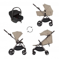 Детская коляска Anex iQ Premium 3 в 1 Creamy 2025 (iq-22)