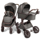 Детская коляска AmaroBaby Motus Premium Ecco Exclusive 2 в 1 серый